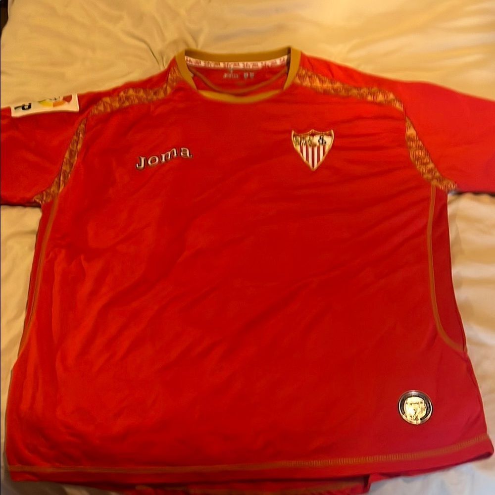 Joma Men's Red Soccer Jersey